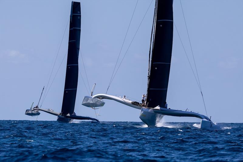 MOD70s Argo & Zoulou photo copyright Tim Wright / RORC taken at Royal Ocean Racing Club and featuring the MOD70 class