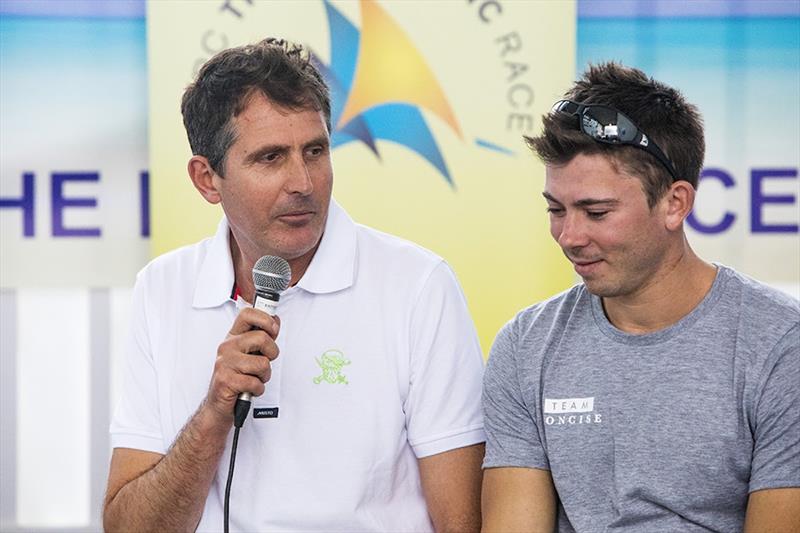 Brian Thompson & Ned Collier Wakefield before the 2015 RORC Transatlantic Race photo copyright Royal Ocean Racing Club taken at Royal Ocean Racing Club and featuring the MOD70 class