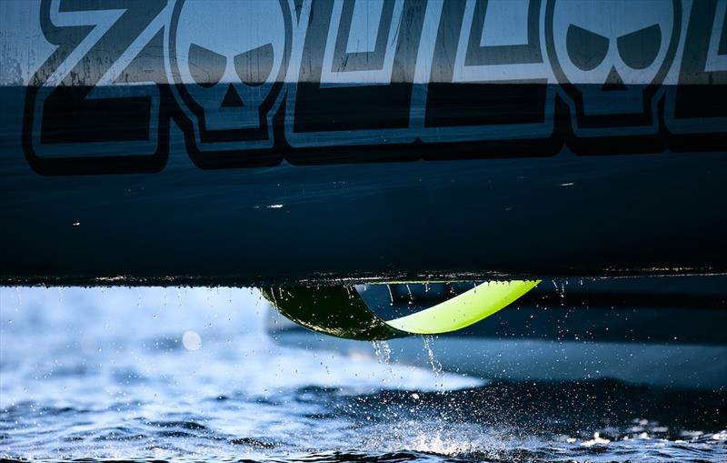 MOD70 Zoulou Foil profile - photo © Robert Hajduk / RORC