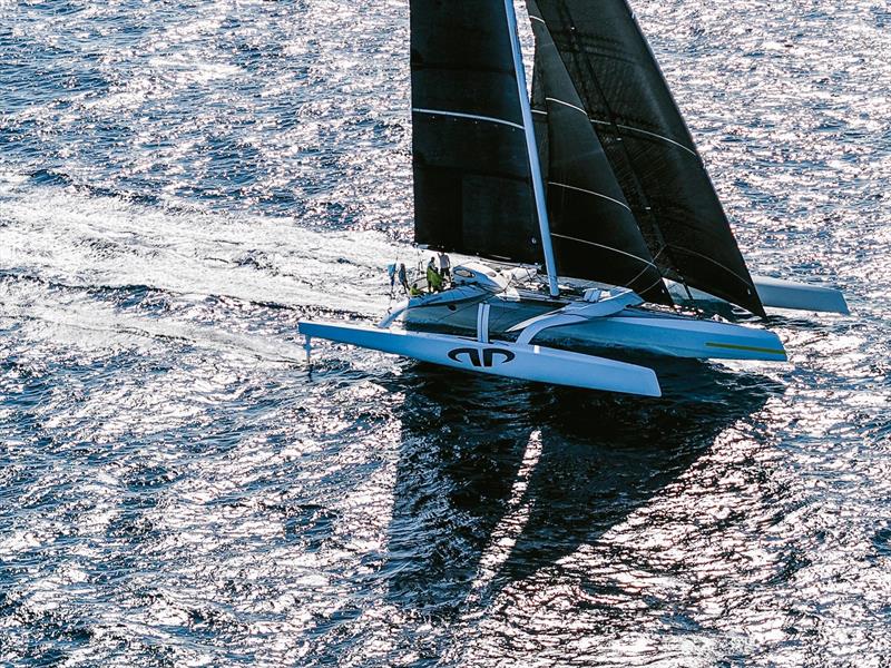 Jason Carroll's MOD70 Argo takes Multihull Line Honours in the 2026 RORC Transatlantic Race in Antigua - photo © Sailing Energy