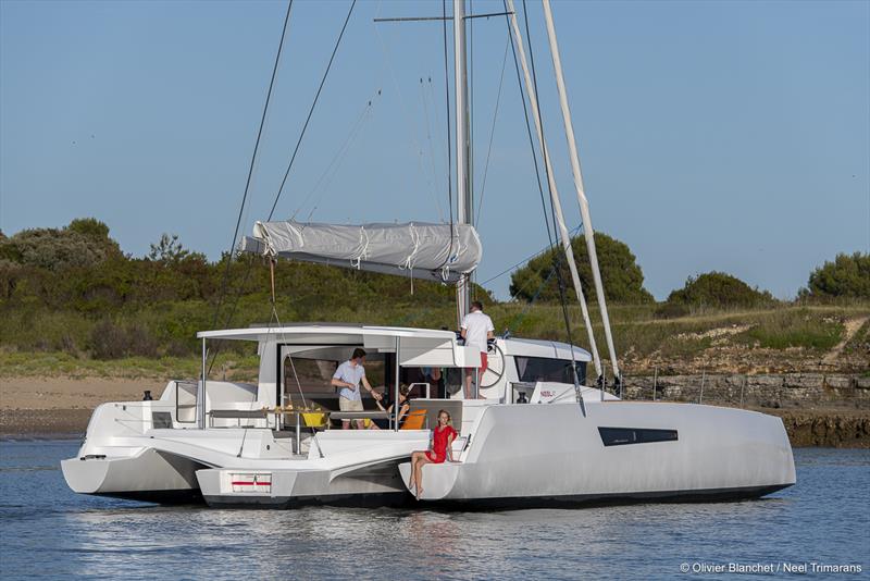 New NEEL 47 trimaran photo copyright Olivier Blanchet taken at  and featuring the  class