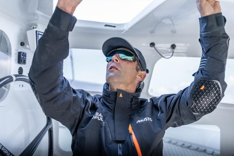 Musto Ambassador Armel Le Clea'ch wears MPX Impact - photo © Musto