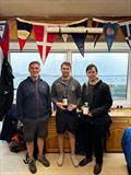 Top three Musto Skiffs at the Loch Lomond Dinghy Open © Aaron Marshall