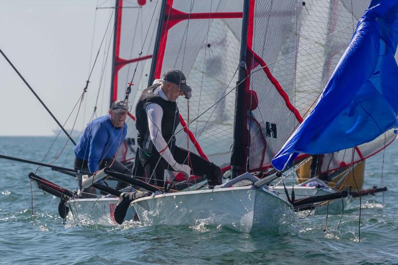 Bruce Keen and Jono Shelley - 2025 Noble Marine Musto Skiff UK Nationals, day 2 - photo © Tim Olin / www.olinphoto.co.uk