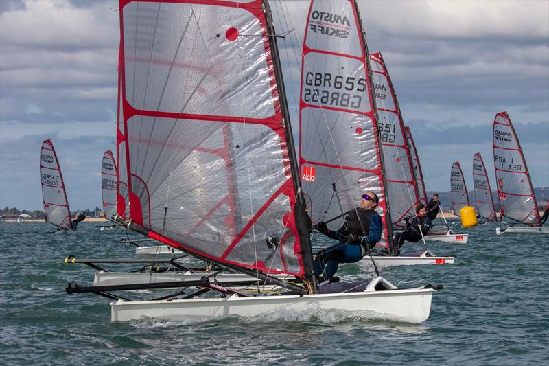 Racing on Day 4 of the 2025 Noble Marine Musto Skiff UK Nationals - photo © Tim Olin / www.olinphoto.co.uk