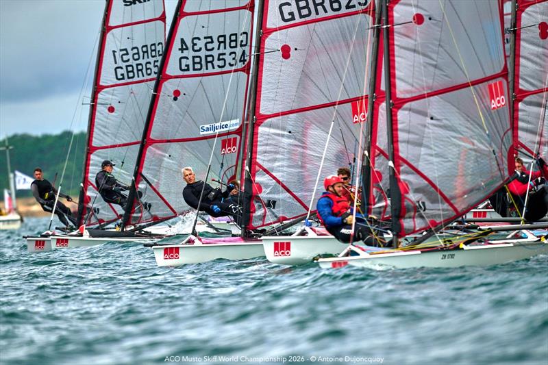 Musto Skiff Worlds at Carnac day 1 - photo © Antoine Dujoncquoy