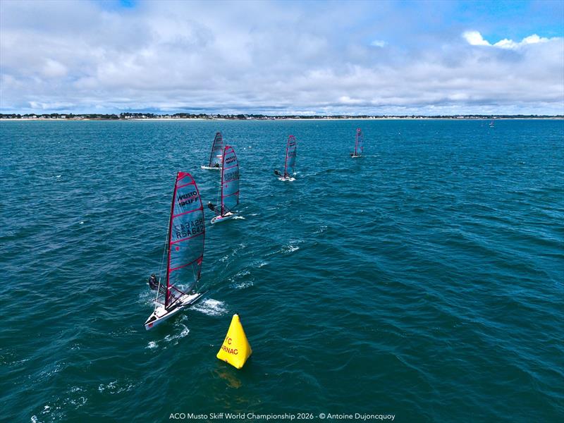 Musto Skiff Worlds at Carnac day 1 - photo © Antoine Dujoncquoy