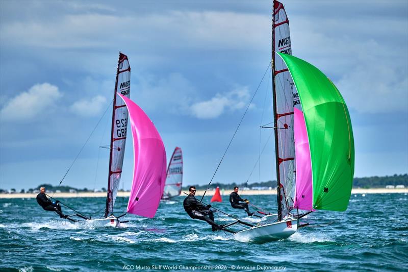 ACO Musto Skiff World Championship 2026 Day 3 - photo © Antoine Dujoncquoy