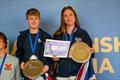 Sam Cox and Sophie Raven (GBR) win the Nacra 15 European Super Series overall © Óscar Torveo / Barcelona International Sailing Centre