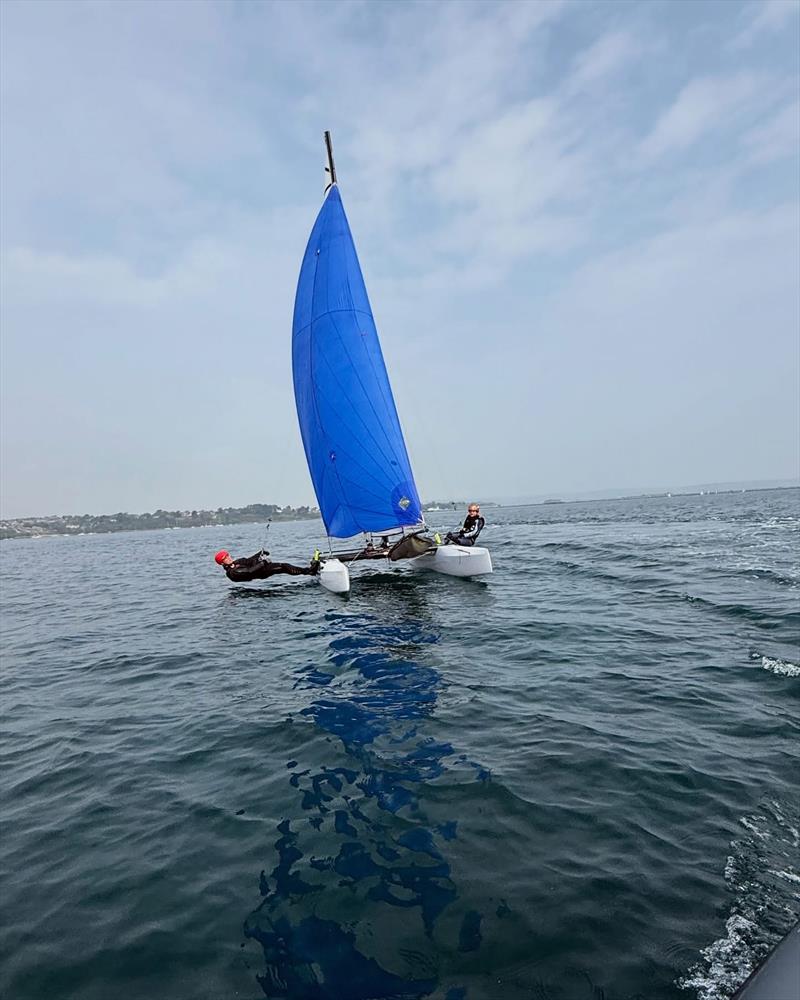 Nacra 15 Demo Day photo copyright UK Nacra 15 Class Association taken at Weymouth & Portland Sailing Academy and featuring the Nacra 15 class