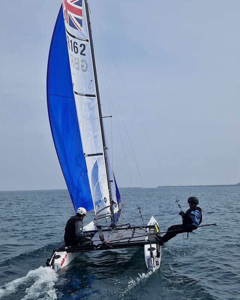 Nacra 15 Demo Day photo copyright UK Nacra 15 Class Association taken at Weymouth & Portland Sailing Academy and featuring the Nacra 15 class