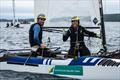 © Beau Outteridge Jason Waterhouse and Lisa Darmanin (Nacra 17) competing at 49er, 49erFX & Nacra 17 World Championships in Hubbards, NS, Canada © Beau Outteridge