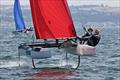 Brin Liddell and Rhiannan Brown - 49er, 49erFX and Nacra 17 European Championships © Nikos Pantis