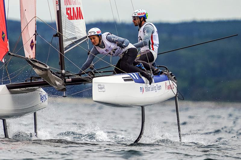 Ruggero Tita and Caterina Banti - 49er, 49erFX and Nacra 17 World Championships photo copyright Sailing Energy / 49er, 49erFX and Nacra 17 Worlds taken at  and featuring the Nacra 17 class