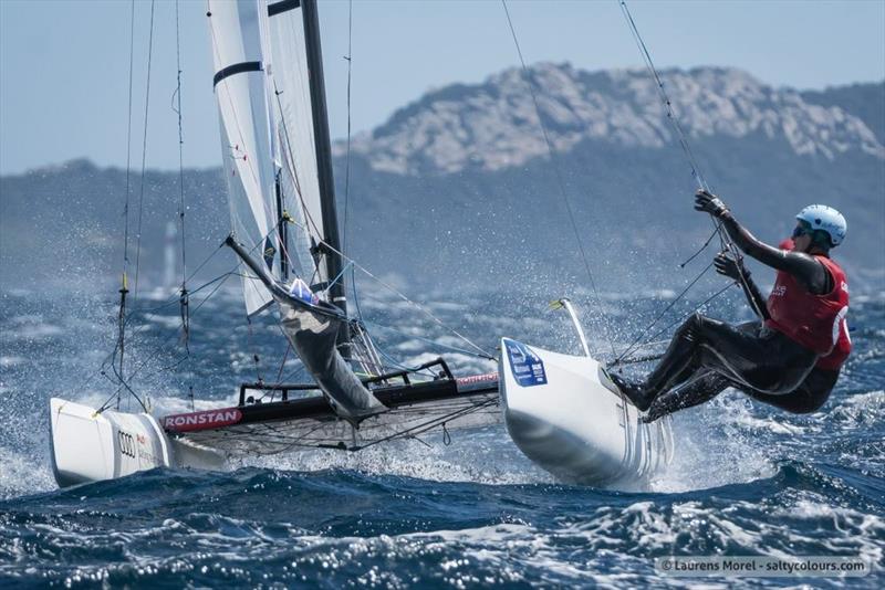 Nikola Girke in action in the Nacra 17 class - photo © Sail Canada