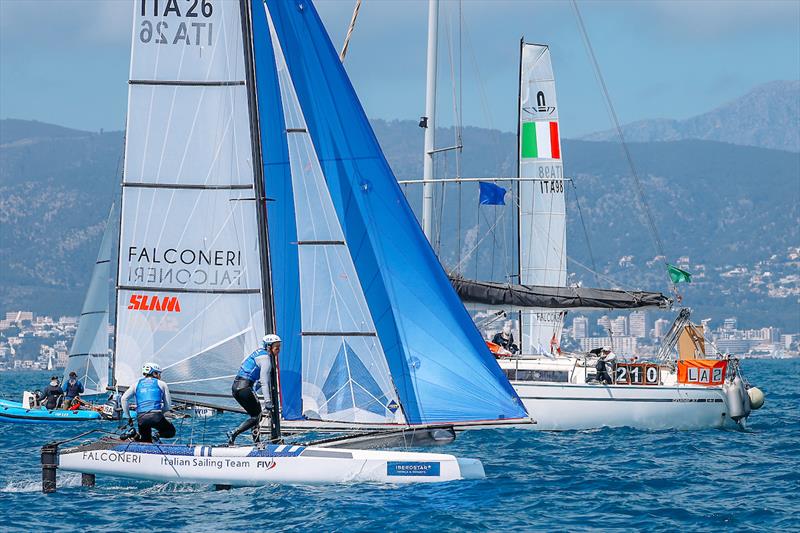 Ruggero Tita and Caterina Banti - 53rd Trofeo Princesa Sofía Mallorca by Iberostar Day 4 photo copyright Sailing Energy / Trofeo Princesa Sofía taken at Real Club Náutico de Palma and featuring the Nacra 17 class