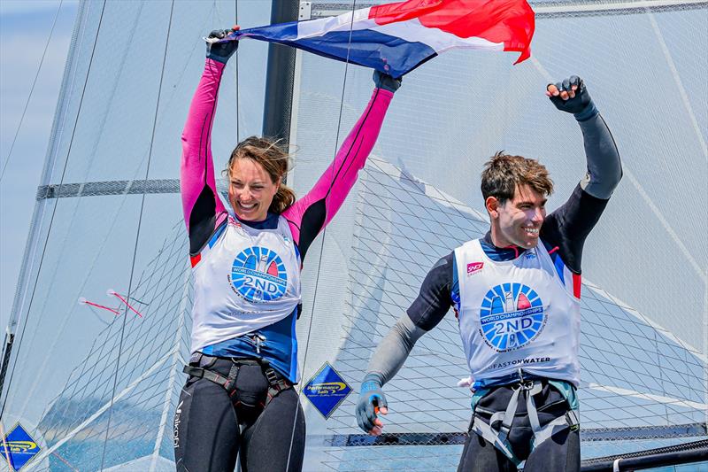 2026 49er, 49erFX & Nacra 17 Worlds at Quiberon - photo © Sailing Energy