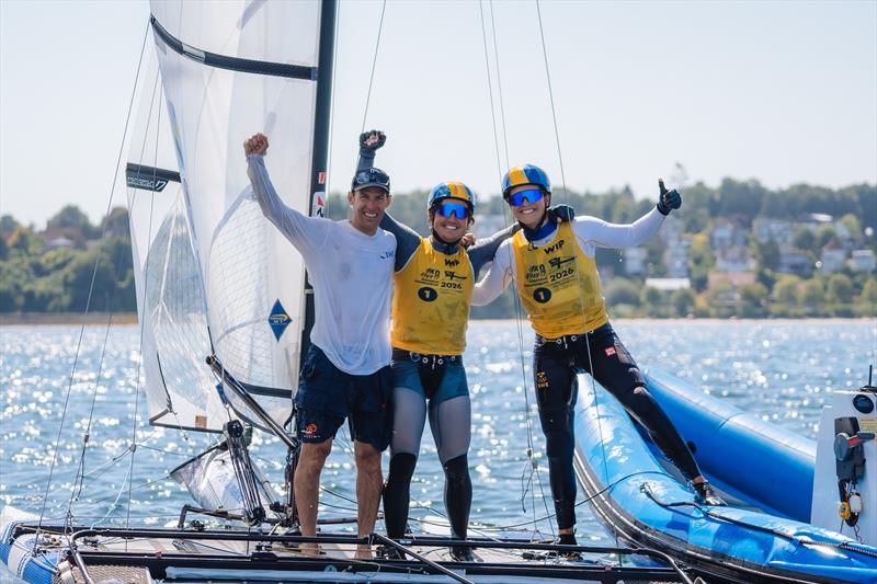 Emil Järudd and Hanna Jonsson are Nacra 17 European Champions - 49er, 49er Fx and Nacra 17 World Championships day 6 - photo © NIMANET - Niklas Mattes