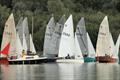 Busy start line in race 1 - National 12 training and open meeting at Whitefriars © Terry Hewlett