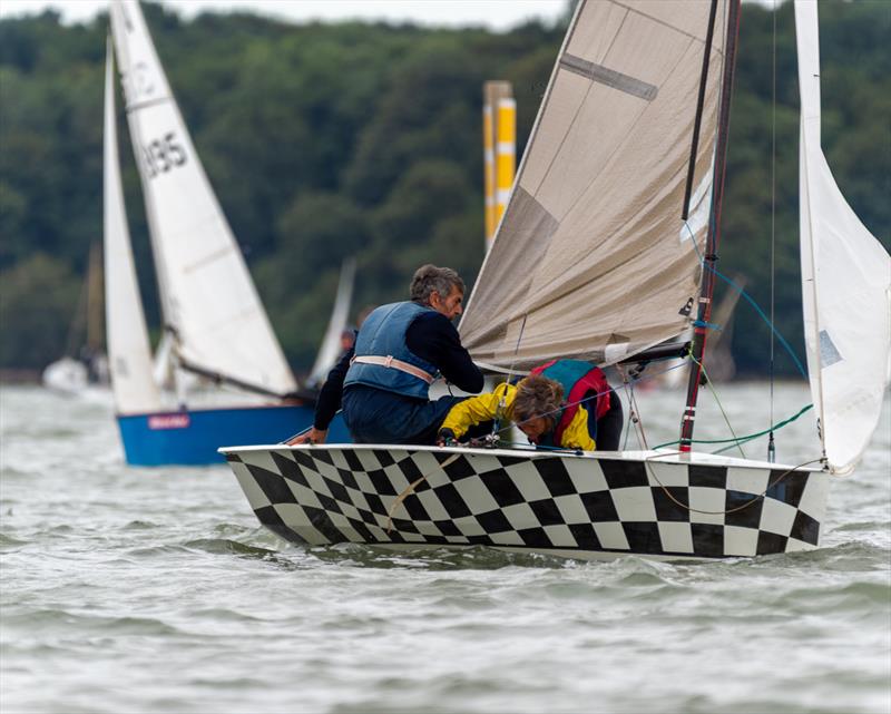 Royal Harwich Legend, Nigel Playford enjoying a tough sail - N12 90th Anniversary at Royal Harwich YC - photo © Pavel Kricka