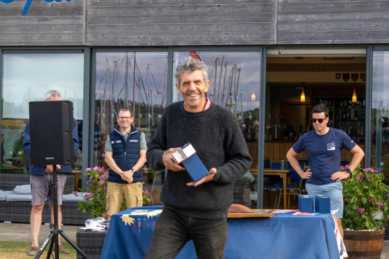 Nigel Playford wins RHYC Legends award - N12 90th Anniversary at Royal Harwich YC - photo © Margaret Purkis