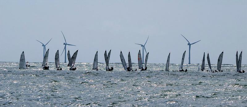 Start of race 4 on day 3 of National 12 Burton Week at Shoreham - photo © Margaret Purkis