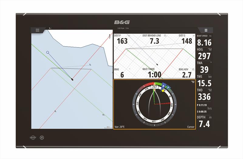 B&G new Zeus3 Glass Helm Display photo copyright B&G taken at  and featuring the  class