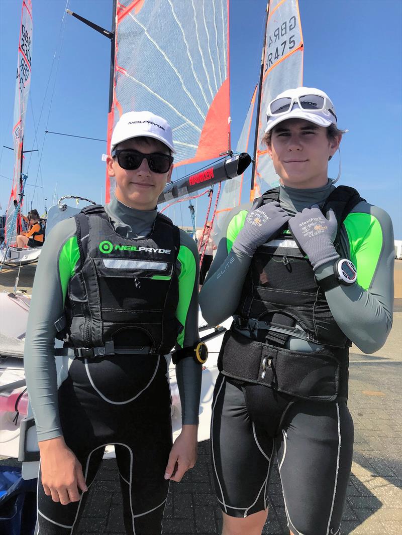 NeilPryde Sailing Team Riders: Ben Willett & Aled Llewellyn-Jones photo copyright NeilPryde Sailing taken at  and featuring the  class