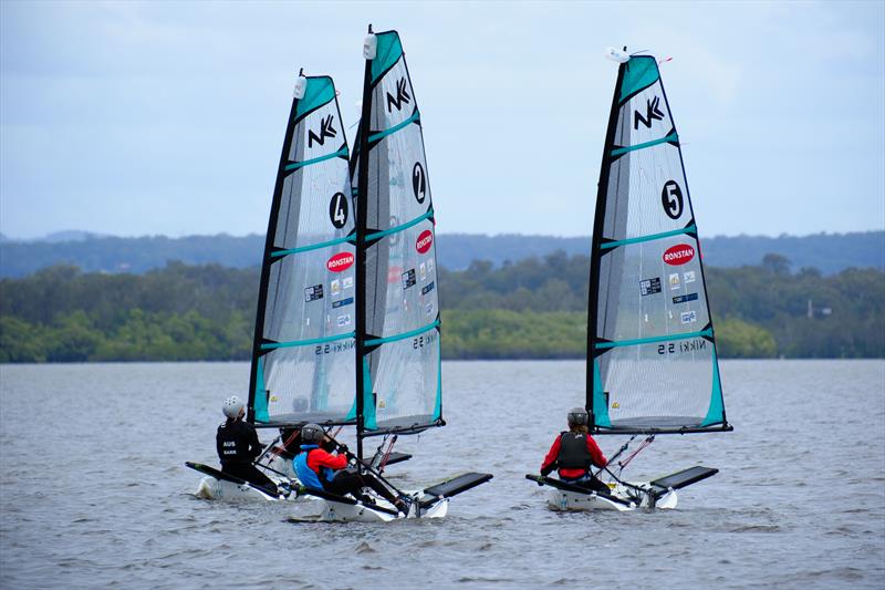 Ronstan Junior Foiling Cup™ on the Sunshine Coast photo copyright David French taken at Lake Cootharaba Sailing Club and featuring the Nikki class