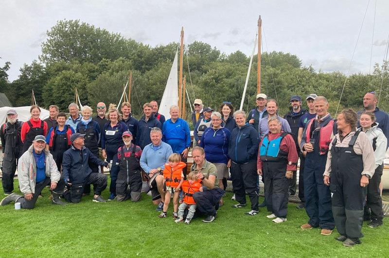 All participants - Norfolk 14 Foot One Design Championships at Wroxham Broad - photo © Steven Ford