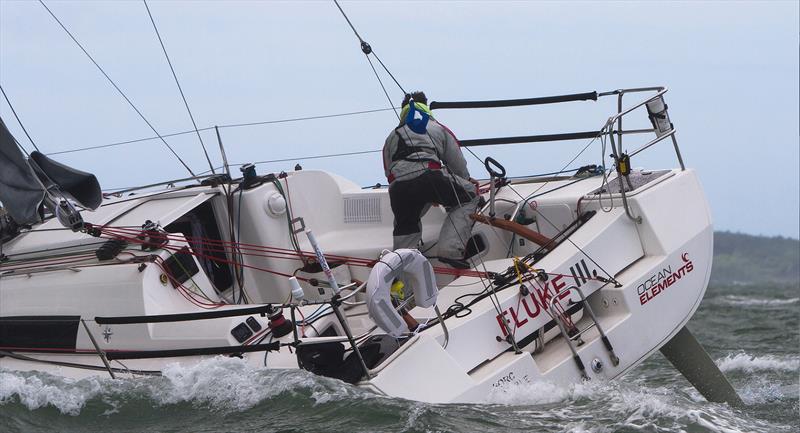 James Hardiman aboard his yacht Fluke III - photo © Ocean Elements