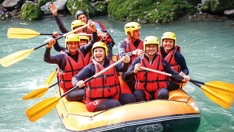 Summer rafting at Tignes - photo © Alpine Elements