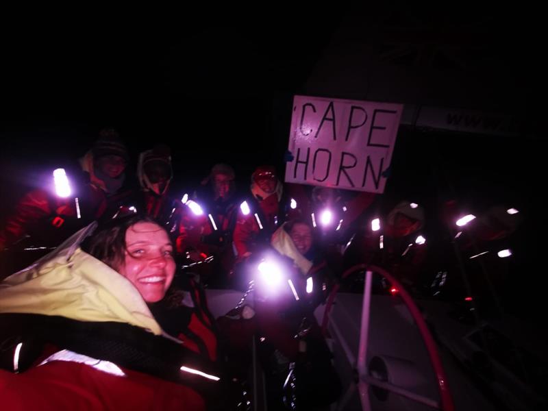 Maiden rounds Cape Horn - Ocean Globe Race - February 2025 photo copyright OGR2023 taken at Royal New Zealand Yacht Squadron and featuring the Ocean Globe Race class