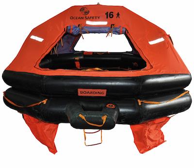 SOLAS Compact Liferaft photo copyright Ocean Safety taken at  and featuring the  class