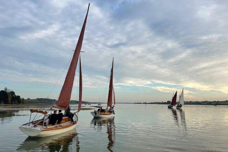 2022 sees a fleet of Deben Cherubs race for the first time in 70 years - photo © Charmian Berry