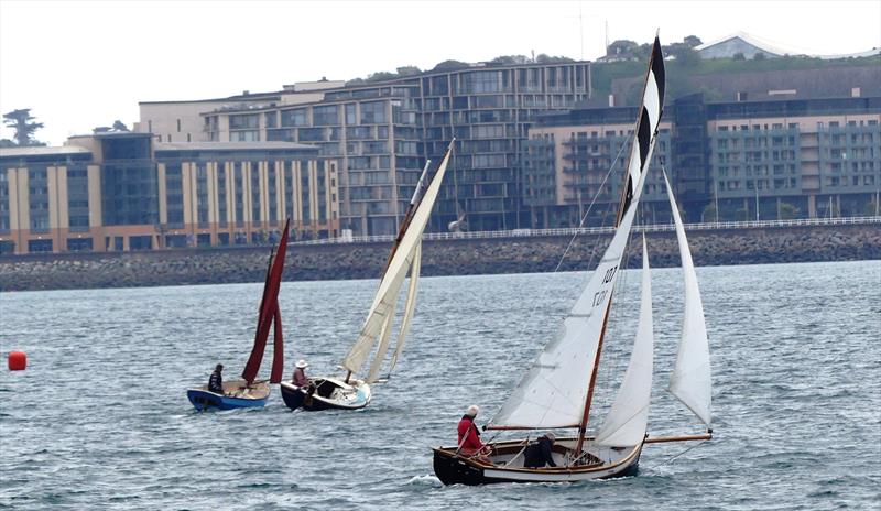 Dayboat class with Baloo, Jamesina and Tykki Duw - Nick Cousins Memorial Spring Regatta at Royal Channel Islands YC, Jersey photo copyright Bill Harris taken at Royal Channel Islands Yacht Club and featuring the Gaffers class