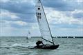 Dave Bourne mid-gybe on day 4 - OK Nationals at Dabchicks © DSC