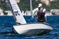 OK Dinghy Worlds at Lake Garda - Daniel Bjorndahl, SWE © Robert Deaves / www.robertdeaves.uk