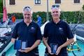 OK Dinghy Worlds at Lake Garda - OKDIA Hall of Fame inductees: Alistair and Robert Deaves © Robert Deaves / www.robertdeaves.uk