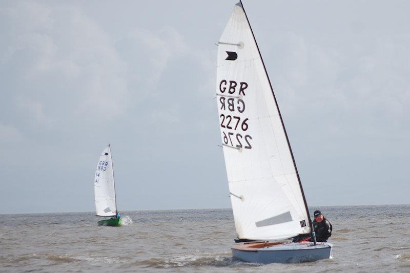 Keith Byers in the OK class Northern and Scottish Championship at Solway - photo © Richard Bishop