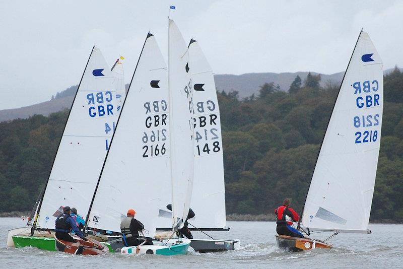 Saturday at the OK class Northern and Scottish Championship at Solway photo copyright Richard Bishop taken at Solway Yacht Club and featuring the OK class