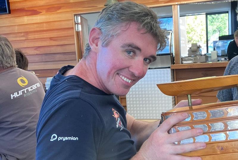 Sean Cleary wins the New Zealand OK Nationals at Queen Charlotte photo copyright QCYC taken at Queen Charlotte Yacht Club and featuring the OK class
