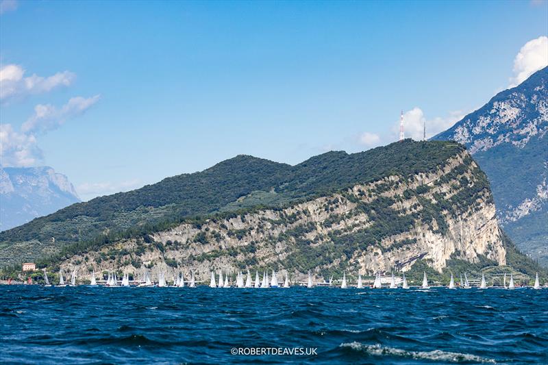 OK Dinghy Worlds at Lake Garda Day 3 - photo © Robert Deaves / www.robertdeaves.uk