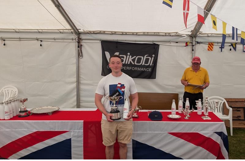 Ed Crichton wins the OK Dinghy River Championships at Upper Thames Sailing Club - photo © James Long