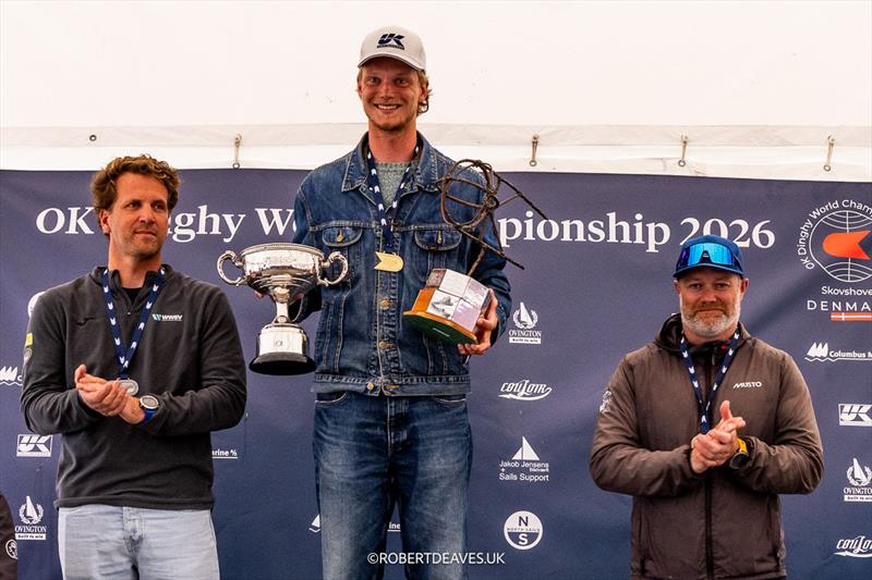 Top 3 - OK Dinghy World Championship 2026 - photo © Robert Deaves