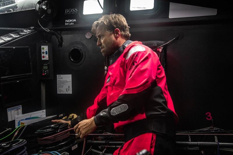 Vendée Globe skipper Alex Thomson aboard HUGO BOSS photo copyright Alex Thomson Racing taken at  and featuring the IMOCA class