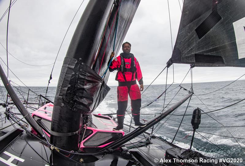 Alex Thomson on Hugo Boss crosses the Equator in the Vendée Globe photo copyright Alex Thomson Racing / #VG2020 taken at  and featuring the IMOCA class