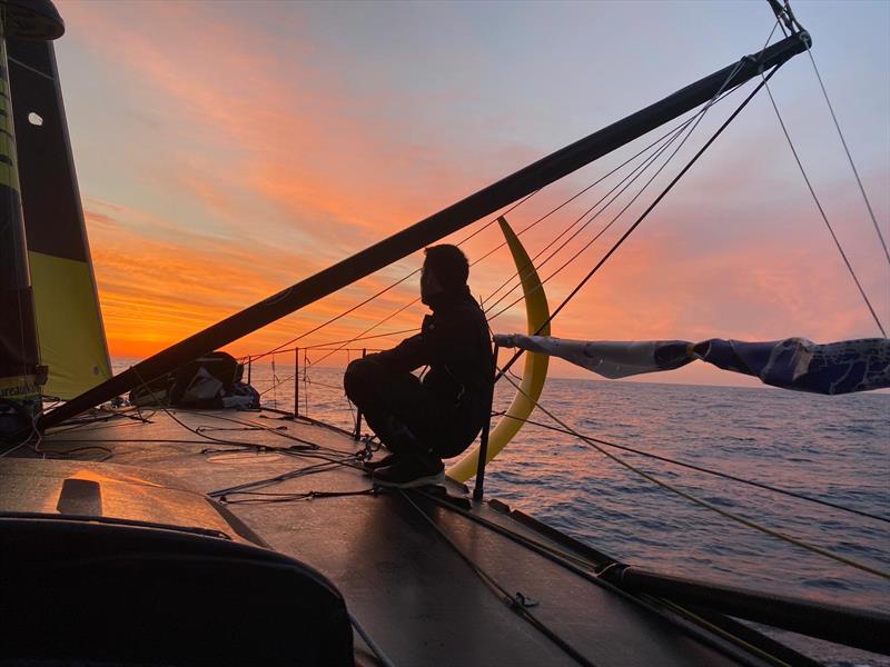 On Board Bureau Vallee during Leg 2 of The Ocean Race Europe from Cascais, Portugal, to Alicante, Spain photo copyright Bureau Vallee / The Ocean Rac taken at  and featuring the IMOCA class