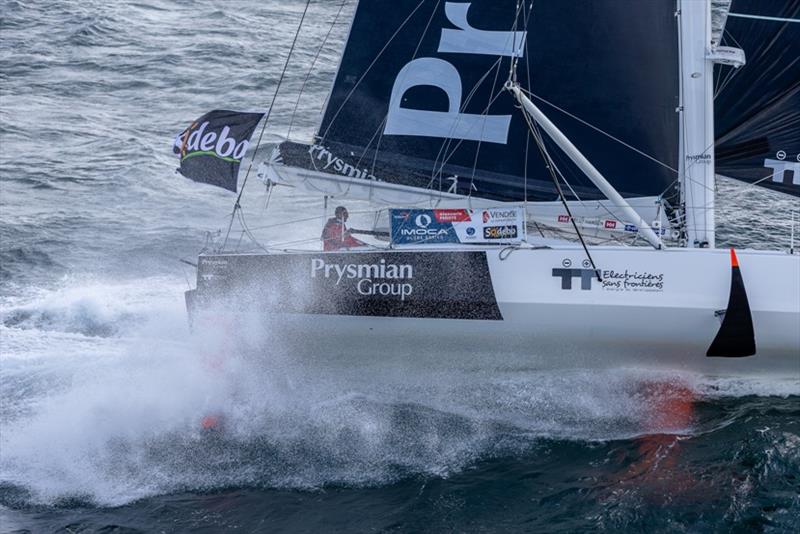 Giancarlo Pedote, Prysmian Group - Vendée Globe - photo © Jean-Marie Liot