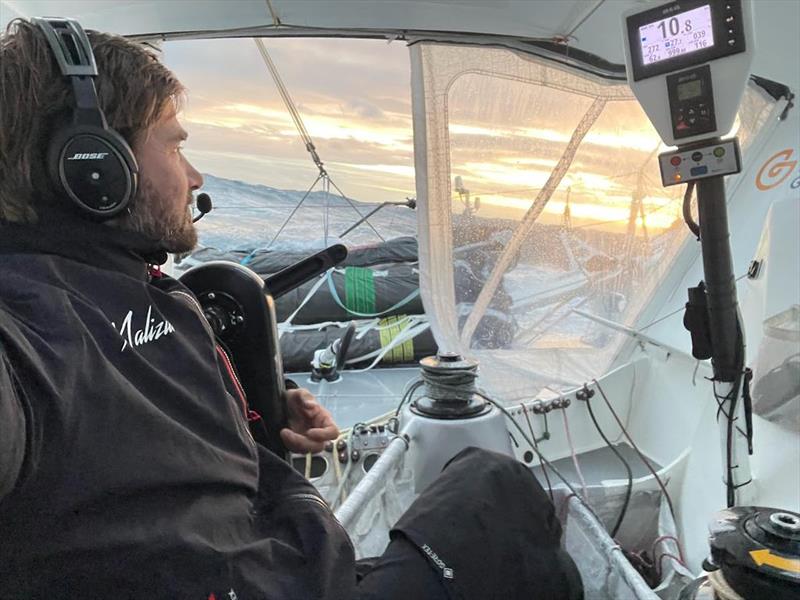 Boris Herrmann on Sea Explorer - Yacht Club de Monaco during the Vendée Globe photo copyright Boris Herrmann taken at  and featuring the IMOCA class